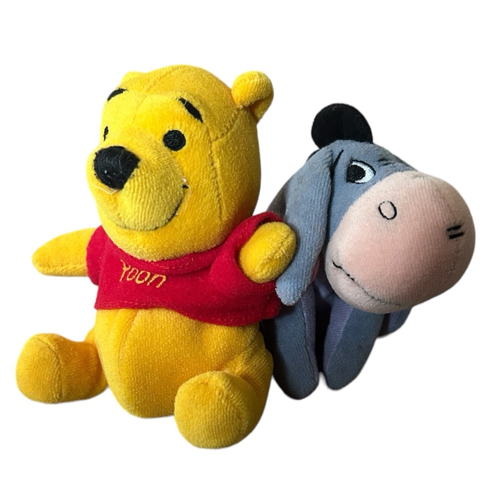 Disney Winnie the Pooh and Eeyore Rattle Toys